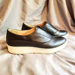 ++BOGO Dr Scholls Flatform Leather Slip On